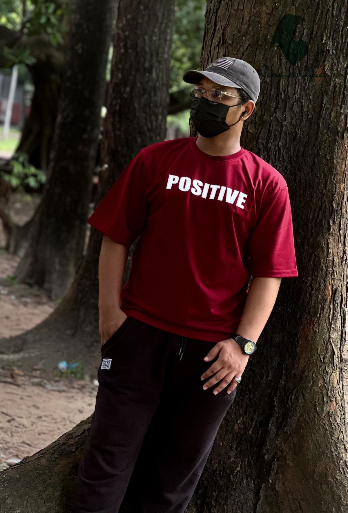 Premium Red Color Drop Shoulder t-shirt for Men and Women  couple t-shirt - Image 3