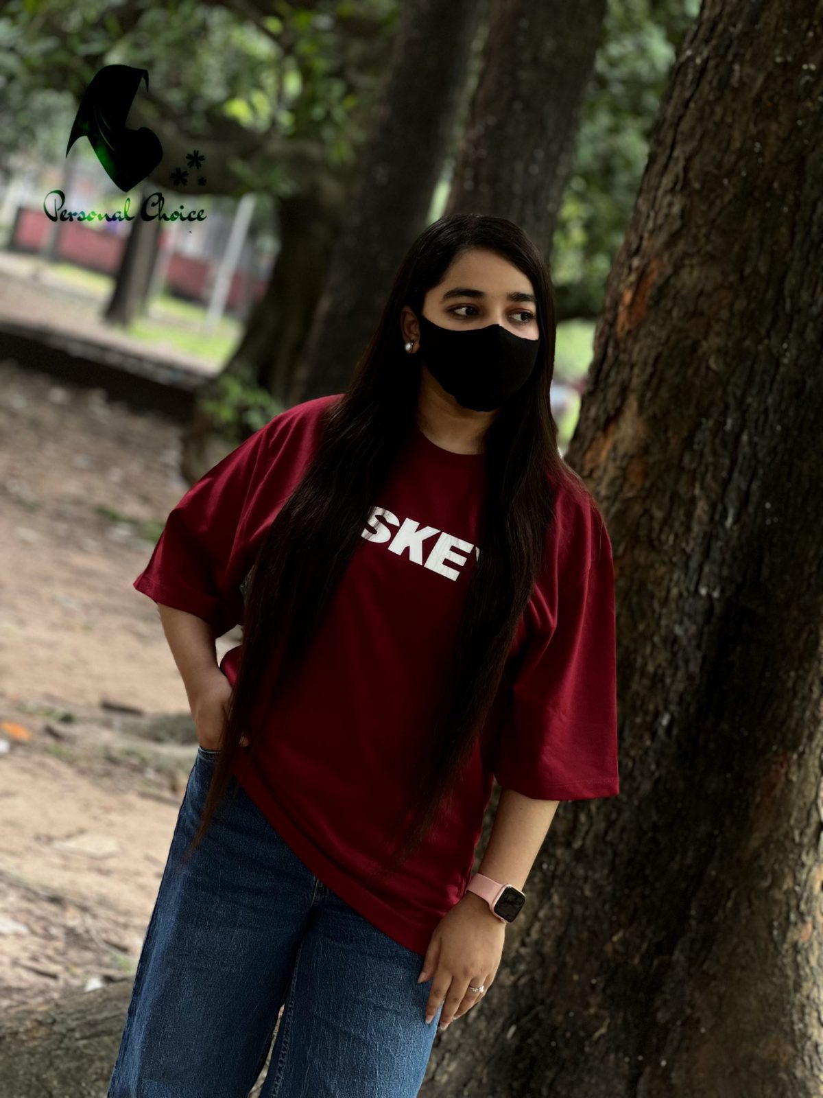 Premium Red Color Drop Shoulder t-shirt for Men and Women  couple t-shirt - Image 4