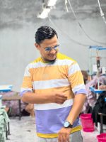 Premium Multi Color Step Drop Shoulder t-shirt for  Men - Image 3