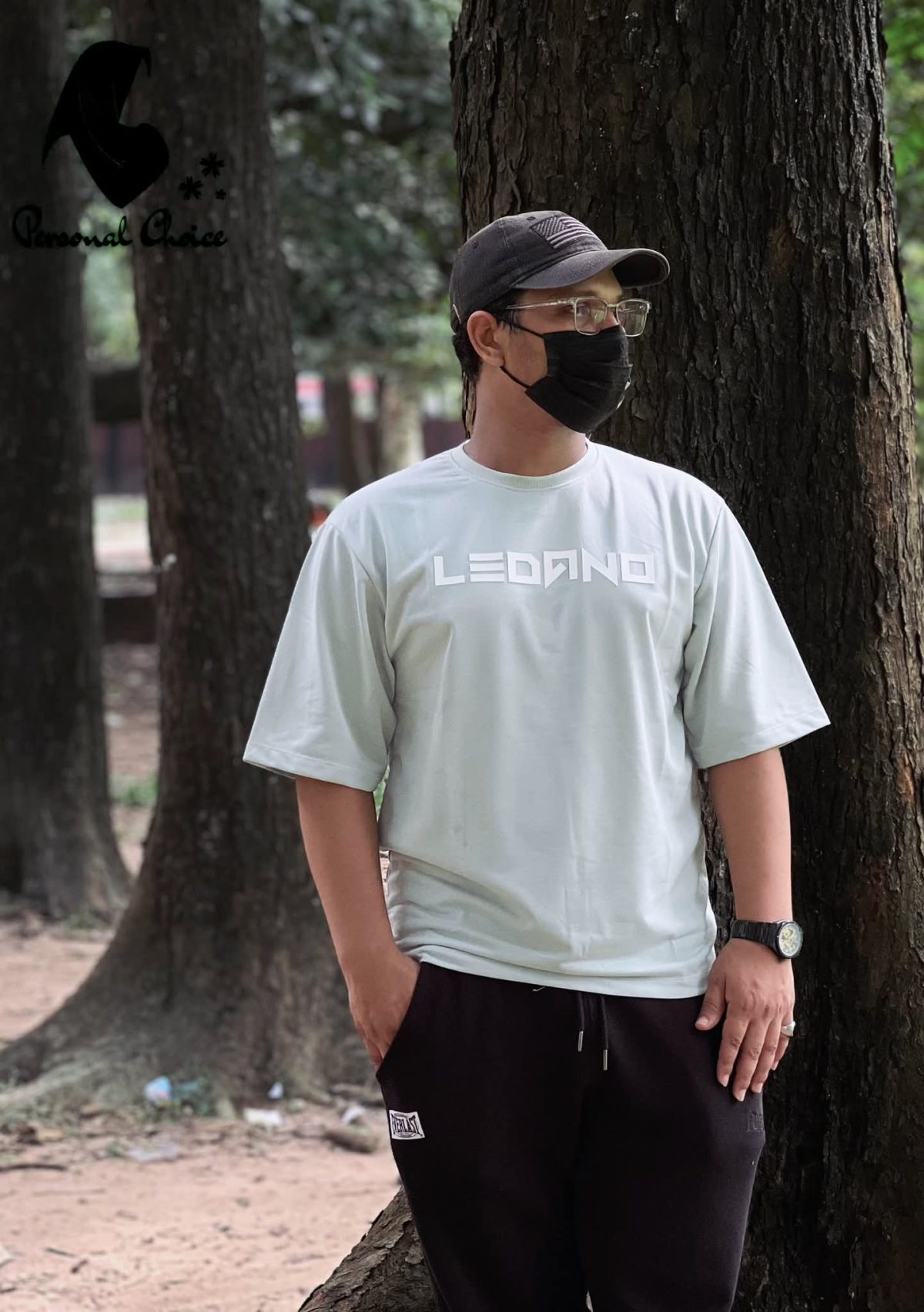Premium Cyan Blue Color Drop Shoulder t-shirt for  Men - Image 1