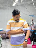 Premium Multi Color Step Drop Shoulder t-shirt for  Men - Image 4