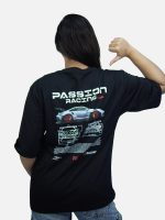 Premium Black Color Drop Shoulder t-shirt for Women - Image 2